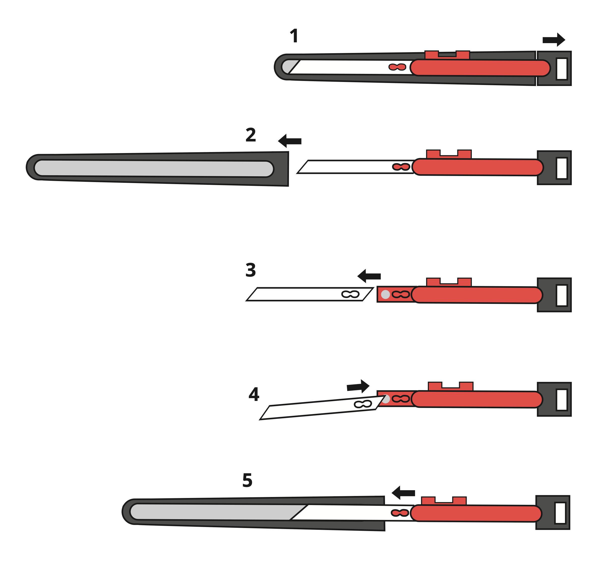 TORTORIS SAFE 21 blade change grafic